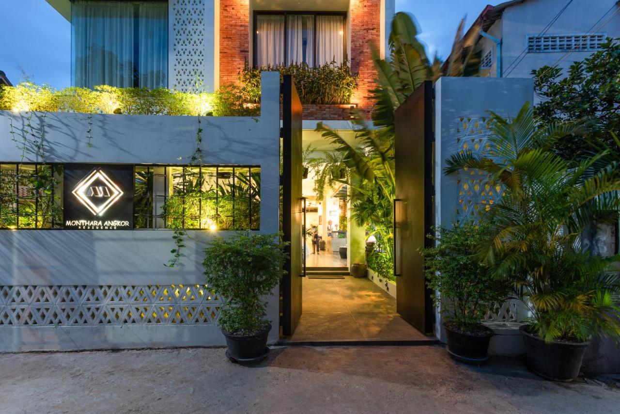 มนธารา อังกอร์ เรสซิเดนซ์ Hotel เสียมราฐ ภายนอก รูปภาพ